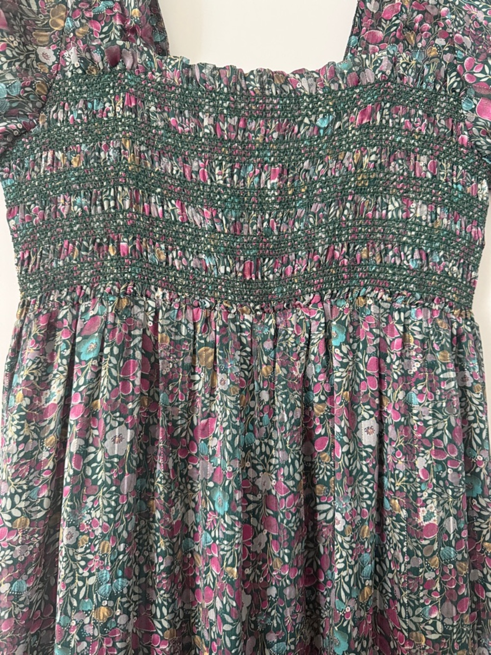 Buddy Love Dark Floral Maxi Dress - Picture 2 of 6